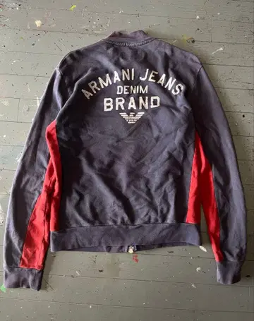 Armani jeans double zip blouson