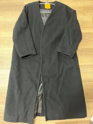 F by ROSSO 블랙 롱 코트 사이즈 36