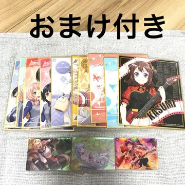 뱅드림 아크릴 블록 미니 색지 묶음 판매