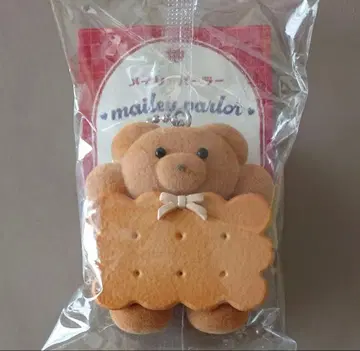 메일리 파라 마스코트 볼체인 가챠 버터 샌드 쿠키 곰