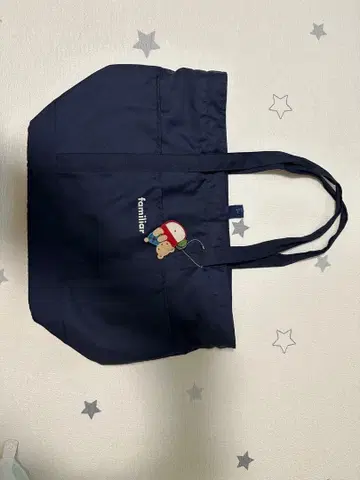 familiar 네이비 토트백