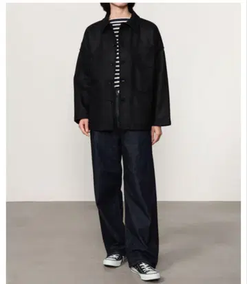 Bshop/VETRA 마린 멜톤 커버올 자켓/베트라