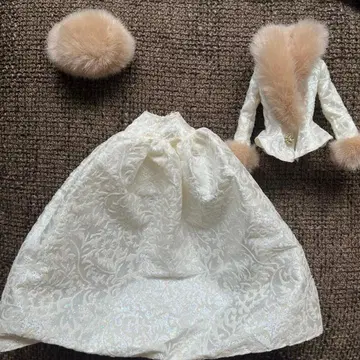 바비 의류 윈터 이브닝 바비