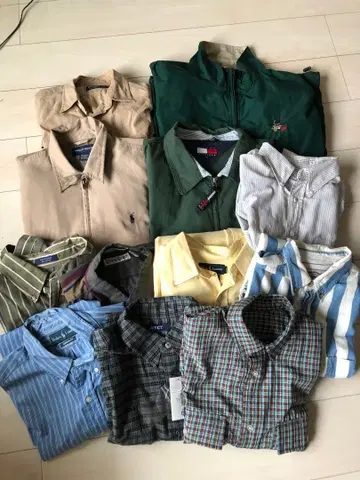 랄프 로렌/레프트 얼론 등 구제 의류 셔츠/스윙탑 세트