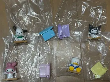 산리오 가챠가챠 그네