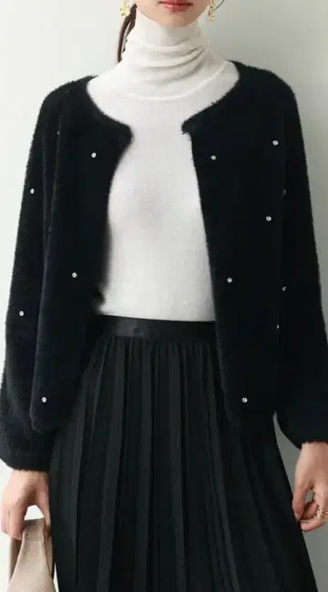 비쥬 퍼 가디건