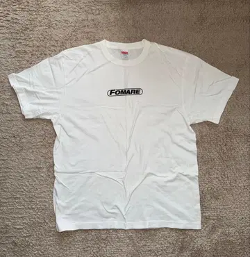 FOMARE 로고 T셔츠 화이트