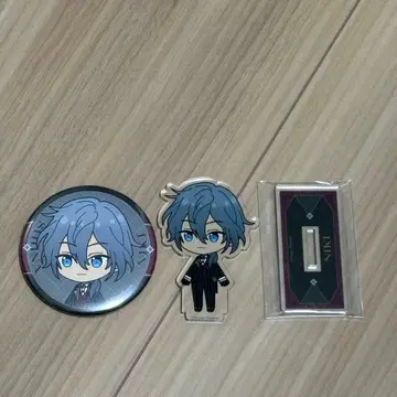 시이나 니키 앙스타 버추얼 오사카역 콜라보 캔뱃지 아크릴 스탠드