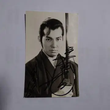 이치카와 아사히 친필 사인 프로마이드