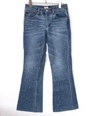 e-on Jeans 90s 스트릿 힙합 구제 의류 플레어 데님