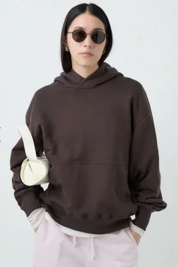 WHY NOT NOW 쿠스베이 후드티 브라운 후드티