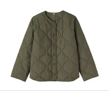 무인양품 후와리 솜 퀼팅 자켓 카키 그린 XL