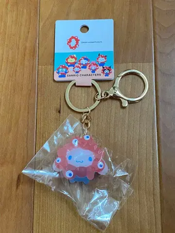 오사카 간사이 만박 먁먁 산리오 클리어 키링 시나몬