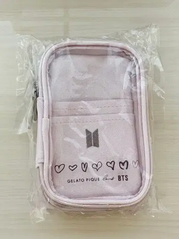 미사용 GELATO PIQUE BTS 콜라보 파우치