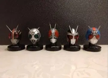 가면라이더 마스크 컬렉션 피규어 5체 세트 초레어