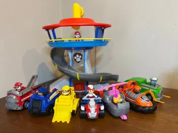 파우 패트롤 피규어 차량 세트