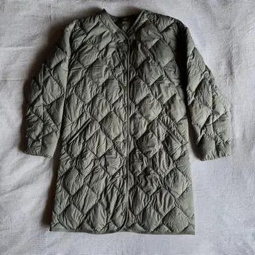 [새상품급] 유니클로 울트라 라이트 다운 릴랙스 코트 올리브 M