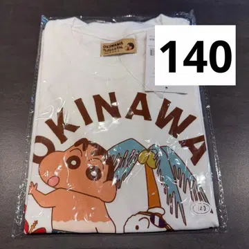 미사용 새상품 오키나와 짱구는 못말려(크레용 신짱) T셔츠 140 키즈