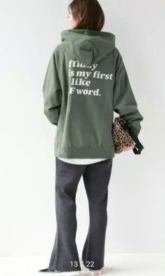 저널 스탠다드 리룸 백 로고 후디