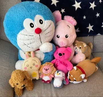 도라에몽과 봉제 인형 9세트