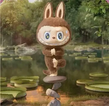 POPMART labubu THE MONSTERS Lazy Yoga