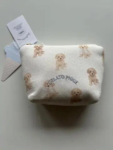 젤라피케 gelato pique 파우치 토이 푸들