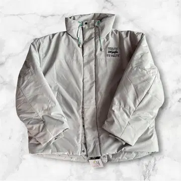 Mark.Gonzales 그레이 충전솜 나일론 자켓