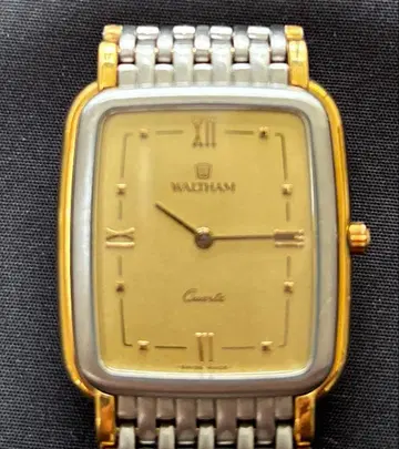 Waltham 쿼츠 손목시계 골드/실버