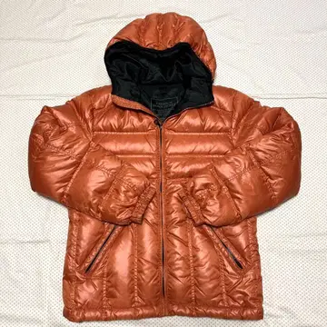 UNIQLO 프리미엄 다운 자켓 남성용 M 오렌지