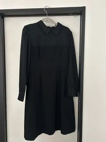 MARY QUANT 블랙 긴팔 원피스