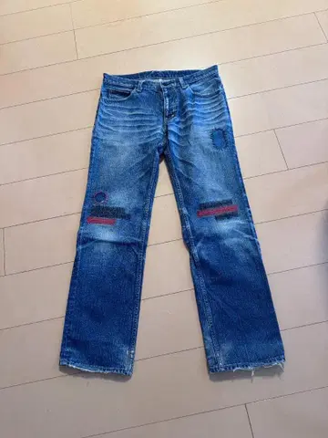 NUMBER NINE / 넘버나인 데미지 가공 데님 팬츠