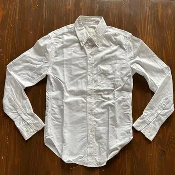 밴드 오브 아웃사이더즈 옥스퍼드 화이트 셔츠