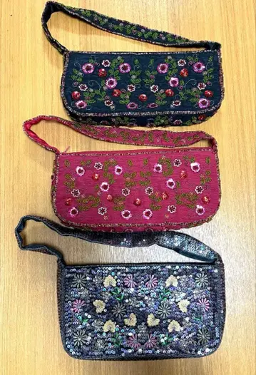 비즈 스팽글 백 3개 묶음 판매 1시간 한정 판매