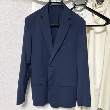 GU 네이비 테일러드 자켓