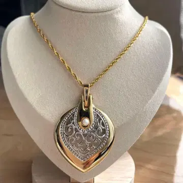 MIKIMOTO 롱 목걸이 루페