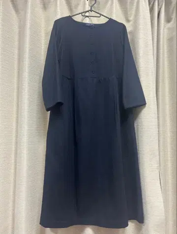 [ 컨디션 최상 ] NIMES 울 혼방 롱 원피스