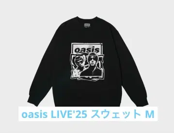 oasis live'25 맨투맨 M 사이즈