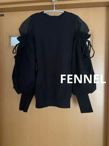 야마다야 FENNEL 디자인 니트 퍼프 슬리브
