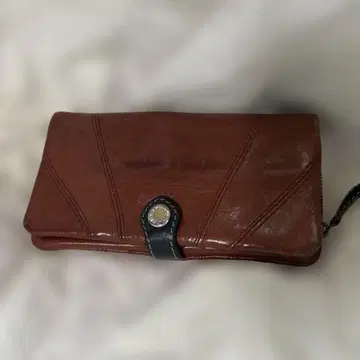 UNISONDEPT. 브라운 가죽 장지갑