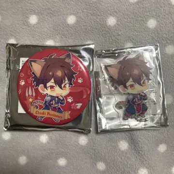 앙스타 중국 동취 아크릴 스탠드 캔뱃지 모리사와 치아키