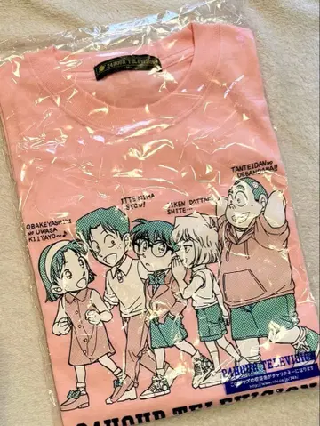 [ 미사용 ] 24시간 TV 차리티 T셔츠 M 명탐정 코난