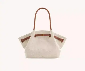 JW PEI 빅 사이즈 토트백 캔버스 브라운 숄더백