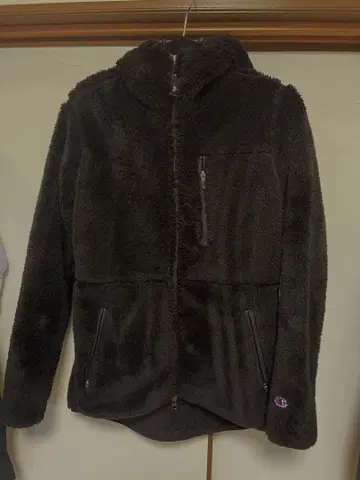 Champion 플리스 자켓 S 블랙