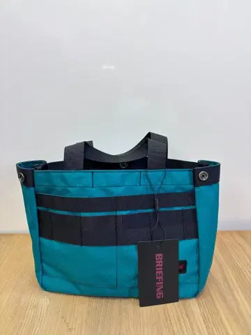 BRIEFING 토트백 터콰이즈 2024