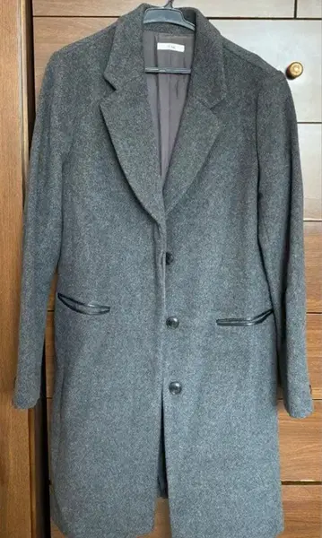 IENA 그레이 체스터 코트 자켓