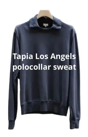 Tapia Los Angeles 타피아 로스앤젤레스 카라 부착 맨투맨 S