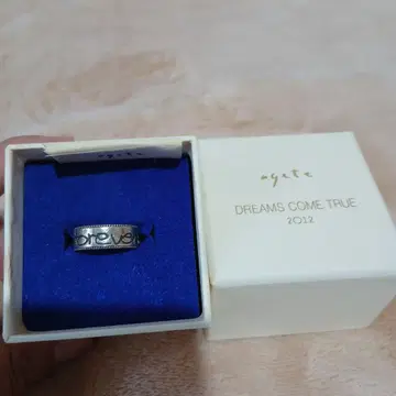 드림컴퍼니 agete 콜라보 실버 반지