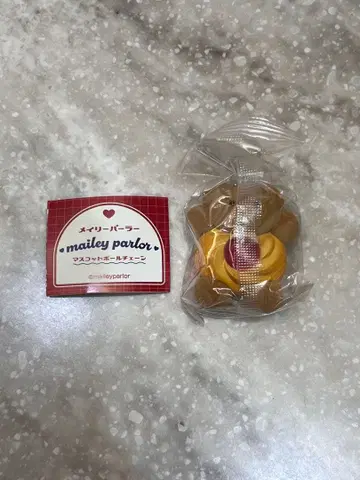 메이리 파라 마스코트 볼체인 딸기잼 쿠키 가챠