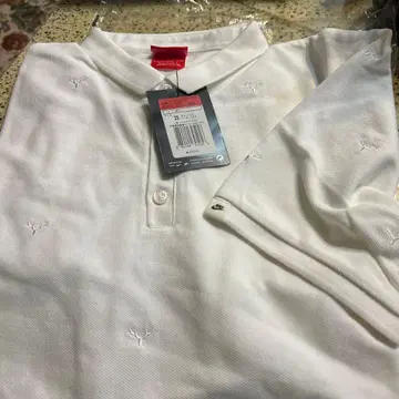 나이키 피케 셔츠 화이트 M 사이즈