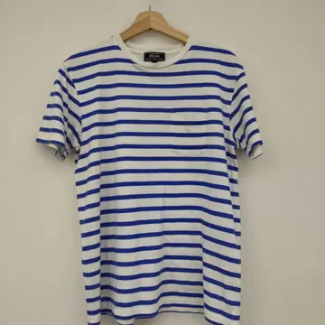 BEAMS 스트라이프 반팔 T셔츠 M 사이즈